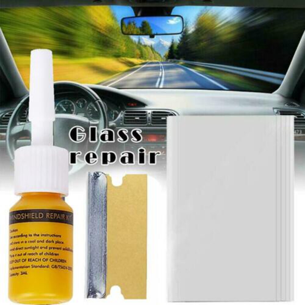Glass Repair Fluid Kit DIY Parts Car Auto Windshie... Grandado