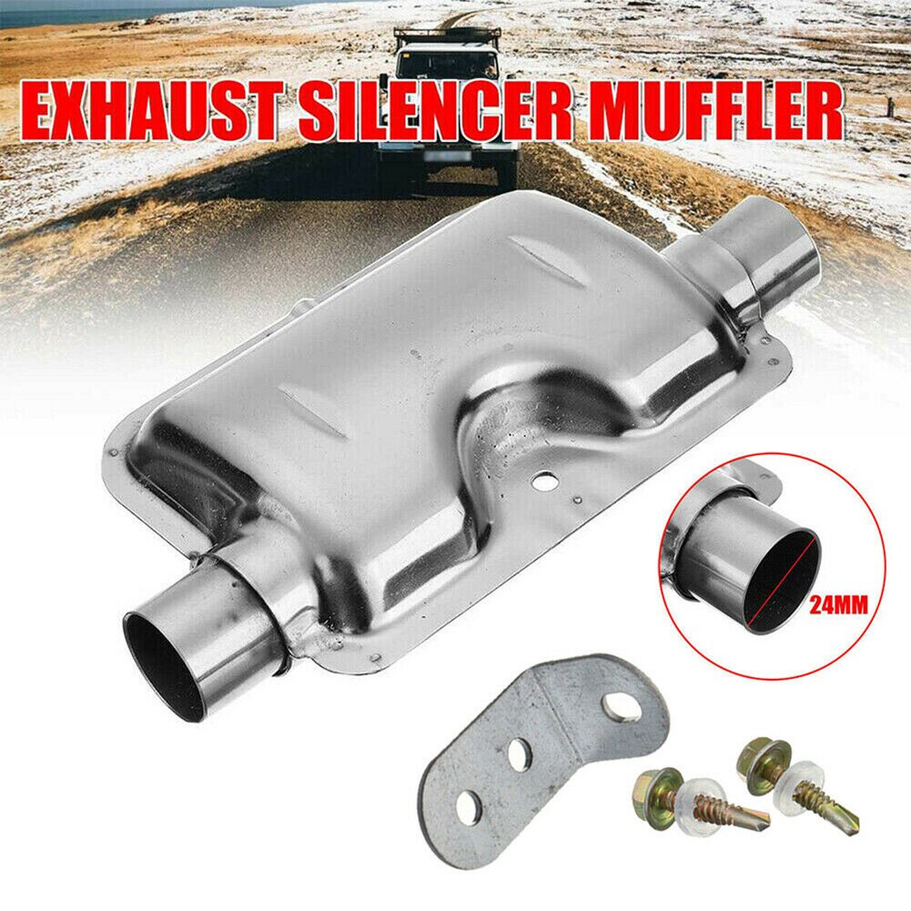 Pipe Muffler Exhaust Pipe Muffler Stainless Steel Grandado