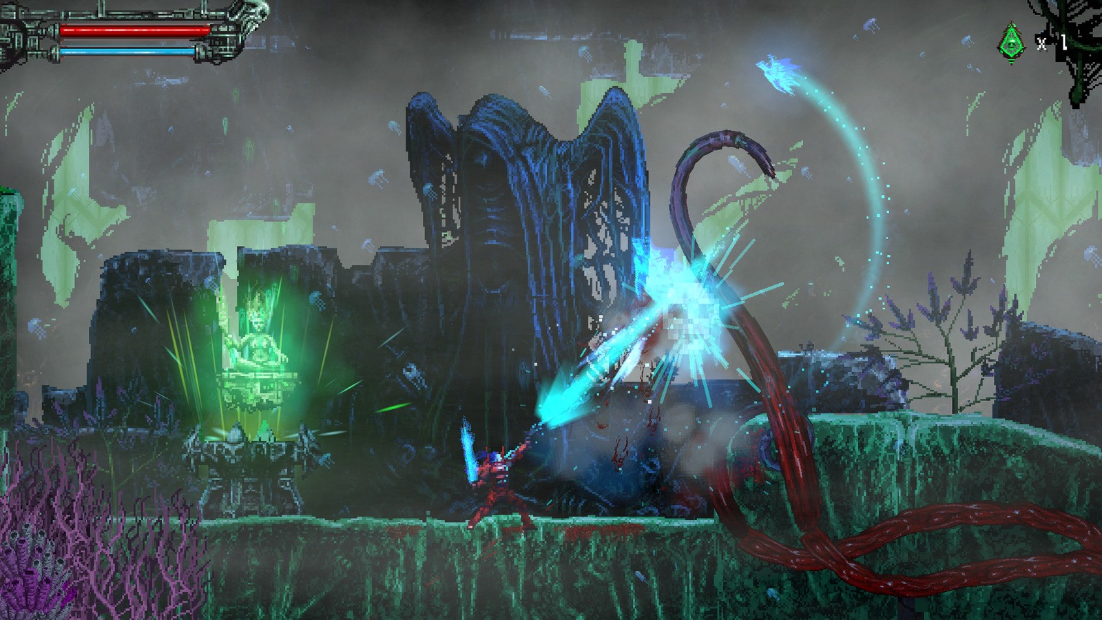 Heavy Metal Infused 2D ActionPlatformer Valfaris Arrives
