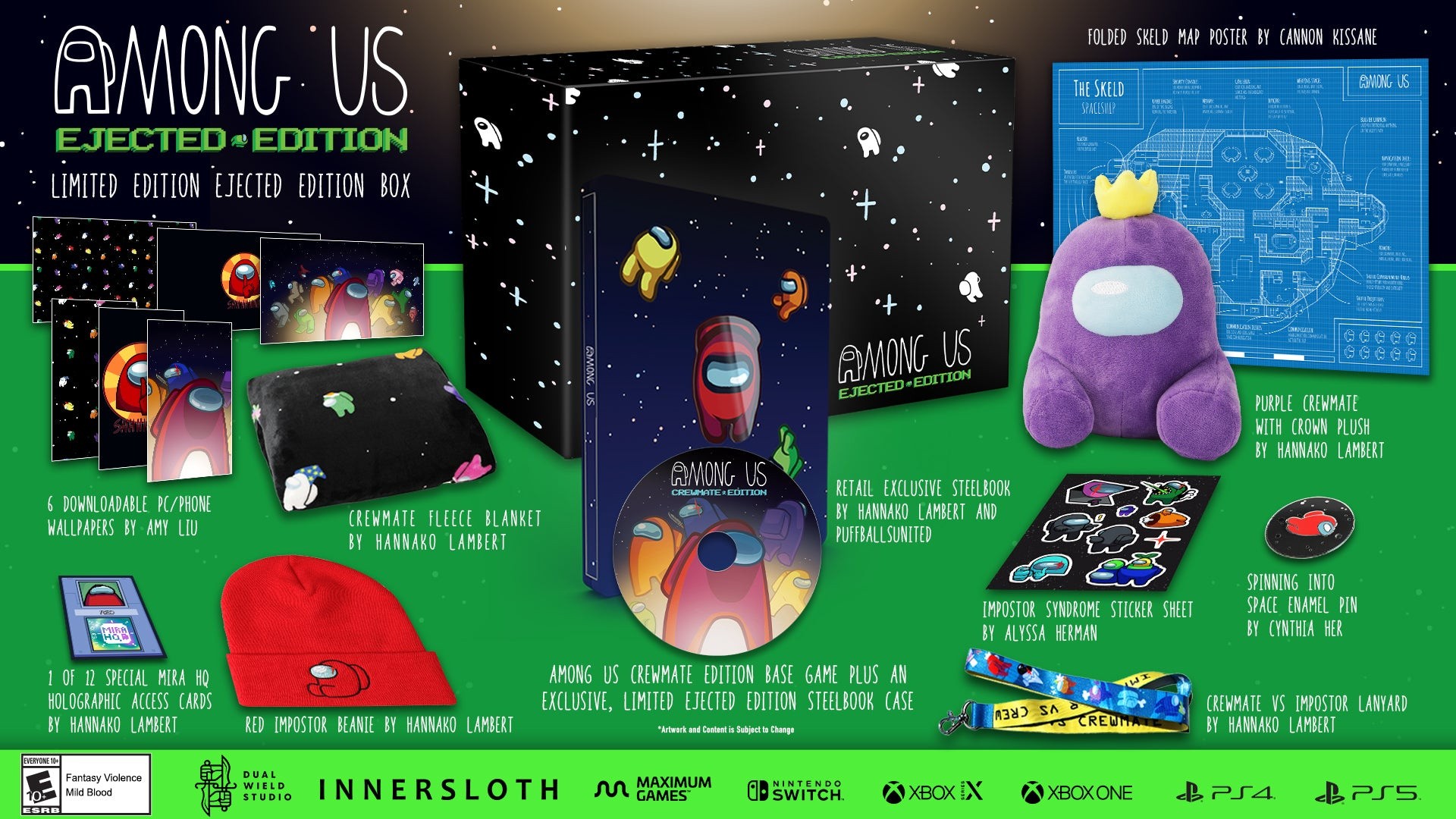 Among Us Collector's Editions Release Dates Announced Nintendo Life