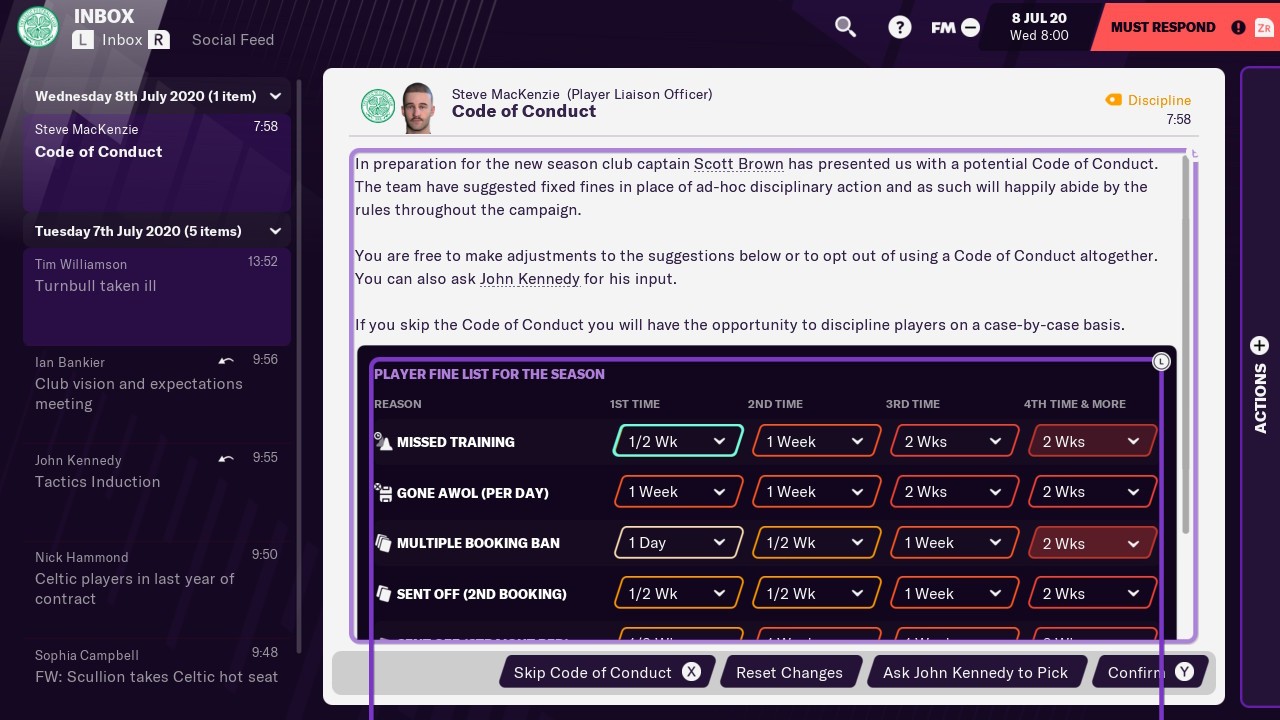 Football Manager 2021 Touch Review (Switch Health tricks
