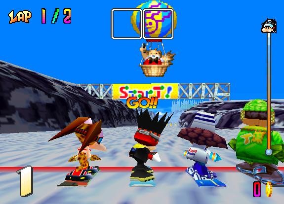 Snowboard Kids (N64 / Nintendo 64) Screenshots