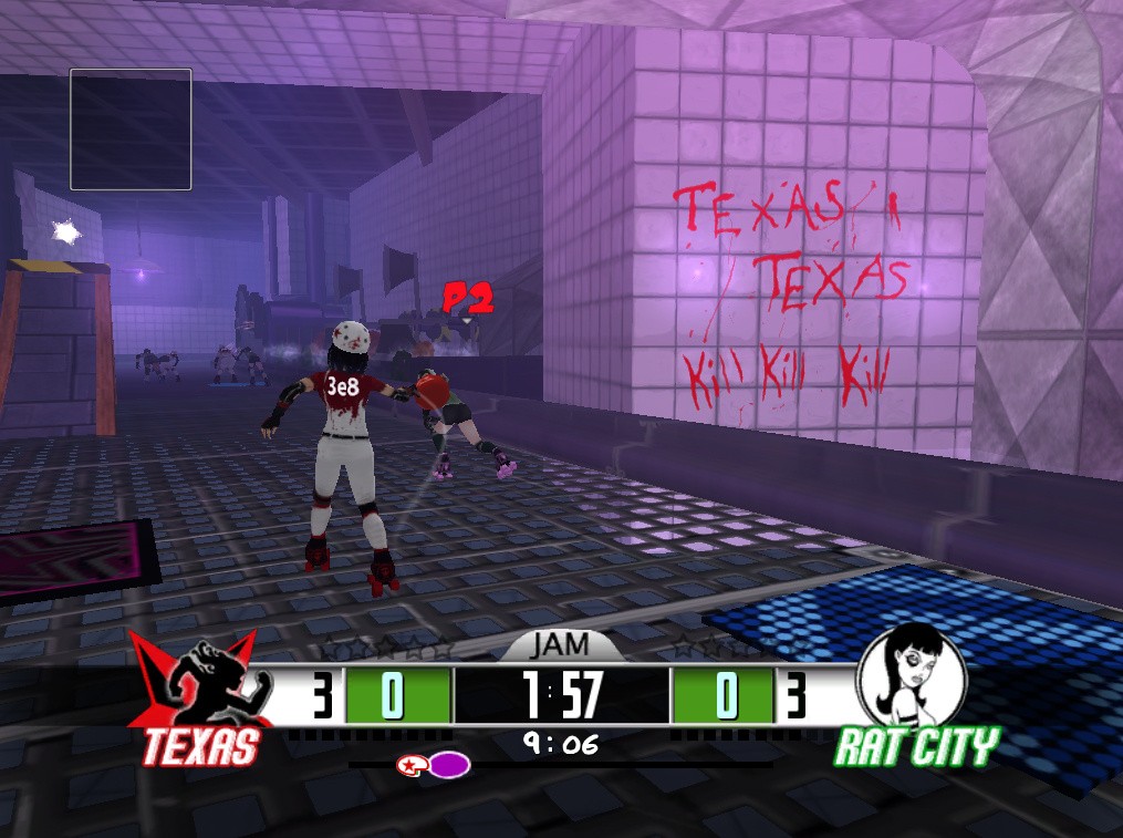 Jam City Rollergirls (WiiWare) Screenshots