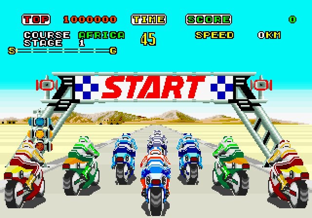 Super HangOn (VC Arcade / Virtual Console Arcade) Game Profile News