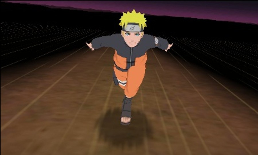 Screenshot of Naruto Shippuden 3D The New Age (3DS).