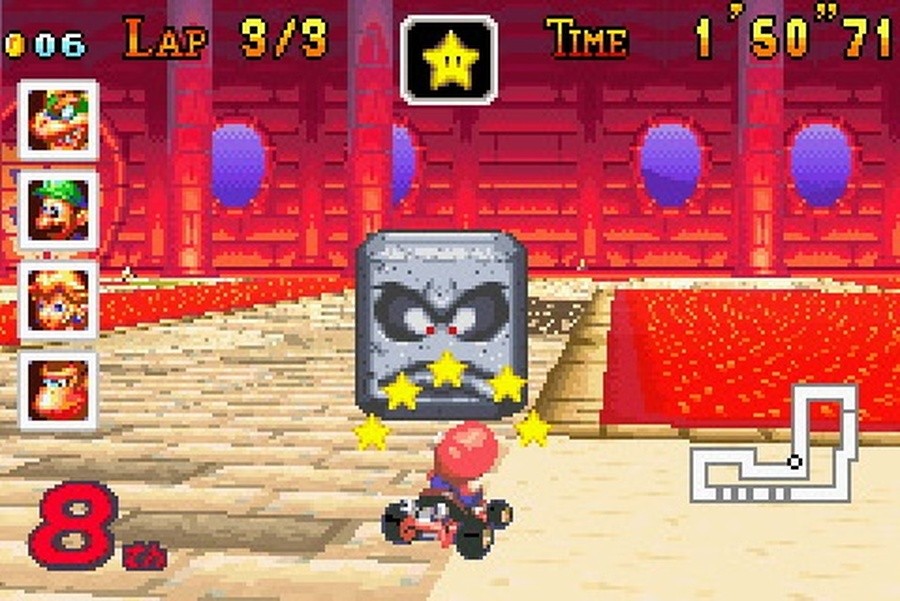 Mario Kart Super Circuit (GBA / Game Boy Advance) Screenshots