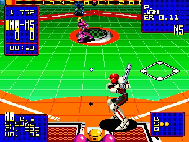 2020 Super Baseball (Neo Geo) Screenshots
