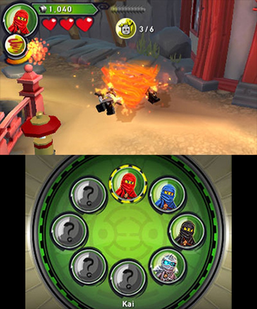 LEGO Ninjago Shadow of Ronin (3DS) Screenshots