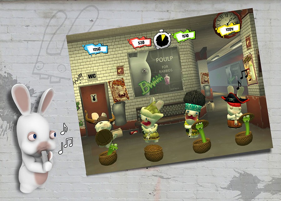 Rayman Raving Rabbids 2 (Wii) Screenshots