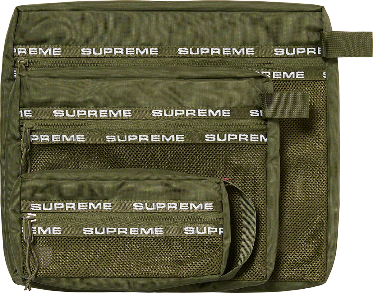 Supreme Organizer Pouch (FW22) 'Olive' Novelship