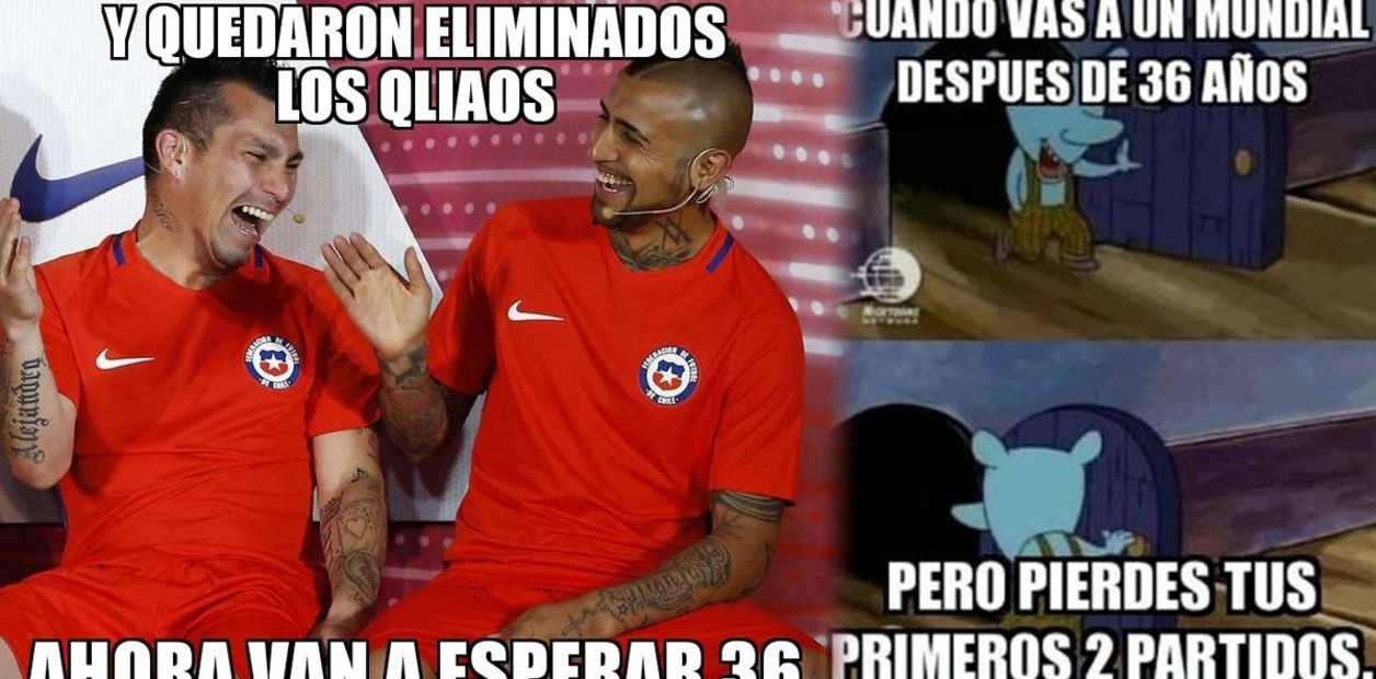 Memes Chile Fuera Del Mundial Meme Walls