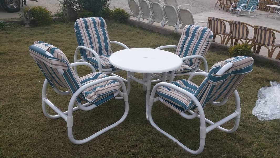 Garden Chair PVC Miami Outdoor /Indoor /Hoteling Whole Sale Garden