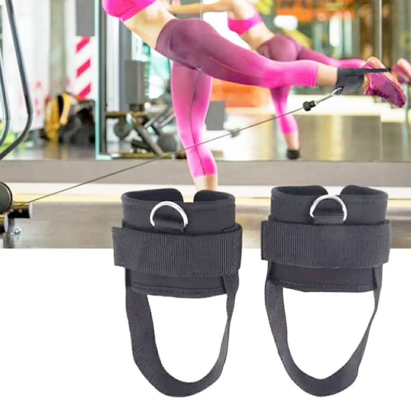 Ankle Straps for Cable Machine Fitness Ankle Cuffs for Gym Gym