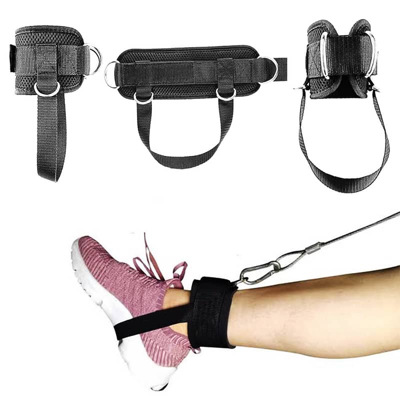 Ankle Straps for Cable Machine Fitness Ankle Cuffs for Gym Gym