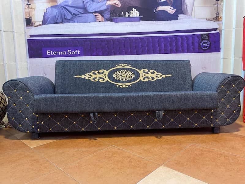 SOFA CUM BED ( bed + sofa )(2in1)(Molty foam) Sofa & Chairs 1070413972