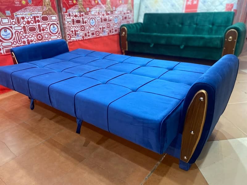 SOFA CUM BED ( bed + sofa )(2in1)(Molty foam) Sofa & Chairs 1070413972