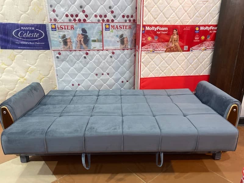 SOFA CUM BED ( bed + sofa )(2in1)(Molty foam) Sofa & Chairs 1070413972