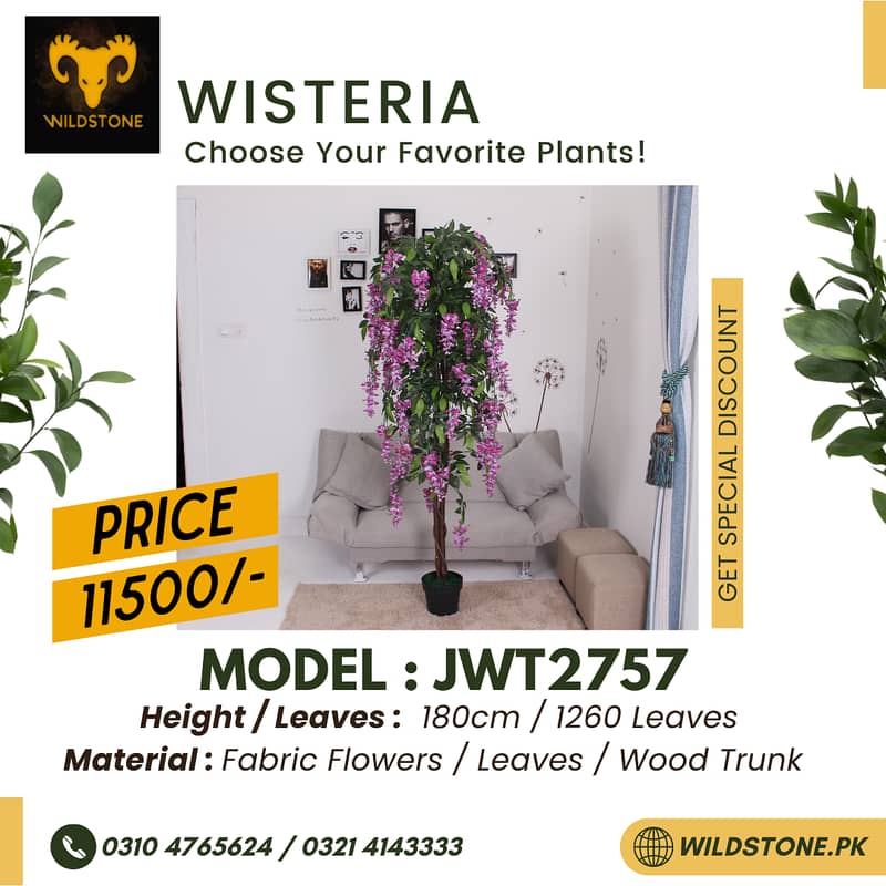 Artificial Plants, Fake Plants, Imported Natural Looking Plants Flower