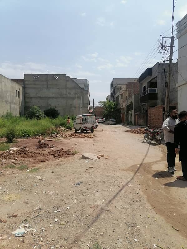 5 Marla Sun face plot Rehman side phase 4A Ghauri Ghouri town Islamabad