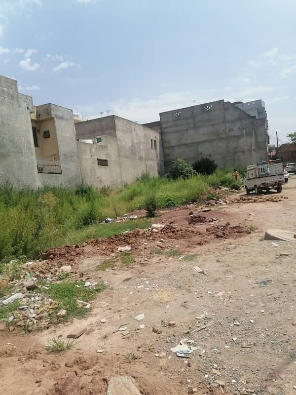 5 Marla Sun face plot Rehman side phase 4A Ghauri Ghouri town Islamabad