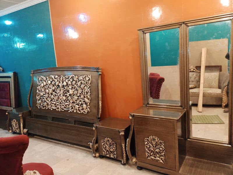 Full poshish bed set Dulex bed Set Beds 1072763160