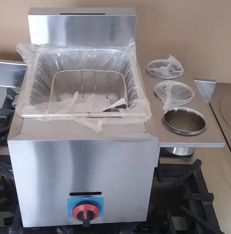pizza oven hotplate fryer GAS Fryer Available in all pakistan