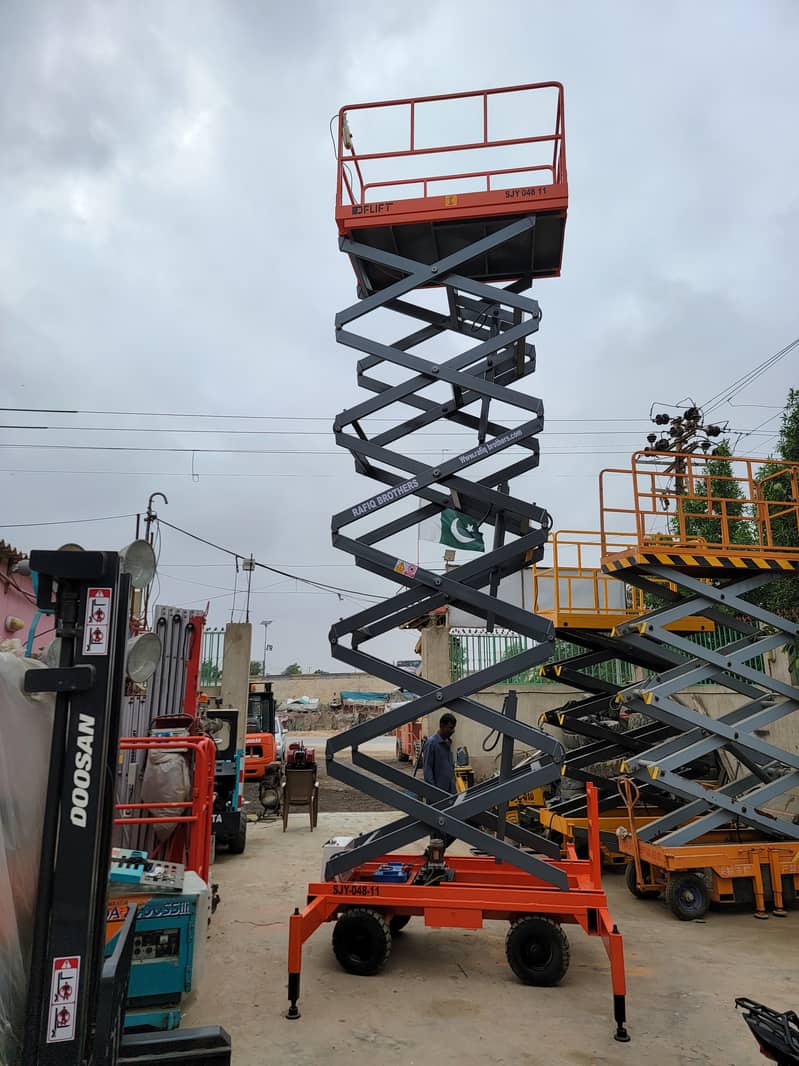 DFLIFT 42 Ft Aerial Platform Lift Scissor Lift Man Lift for Sale