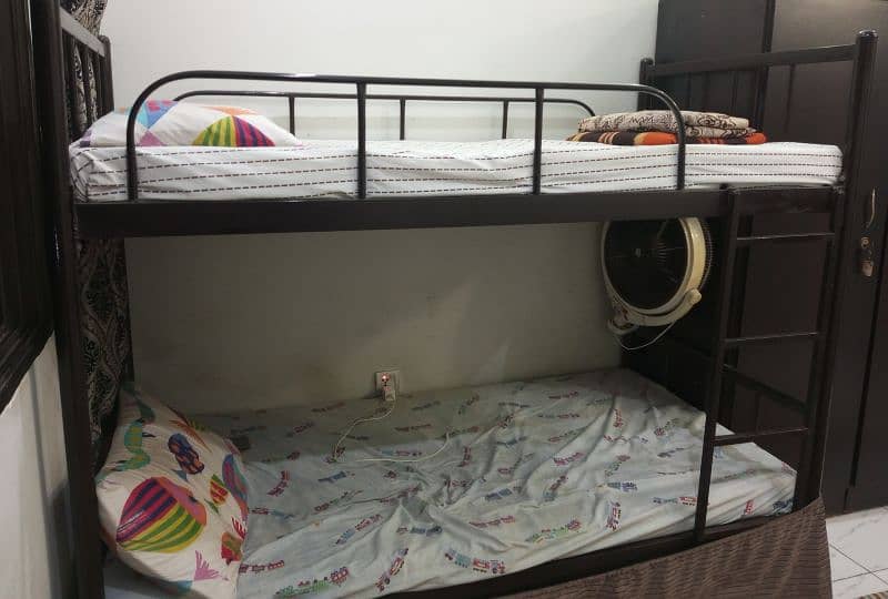 Metal Bunk Bed / Double Storey Bed / Double Dacker Space Saving Bed Beds 1076744832