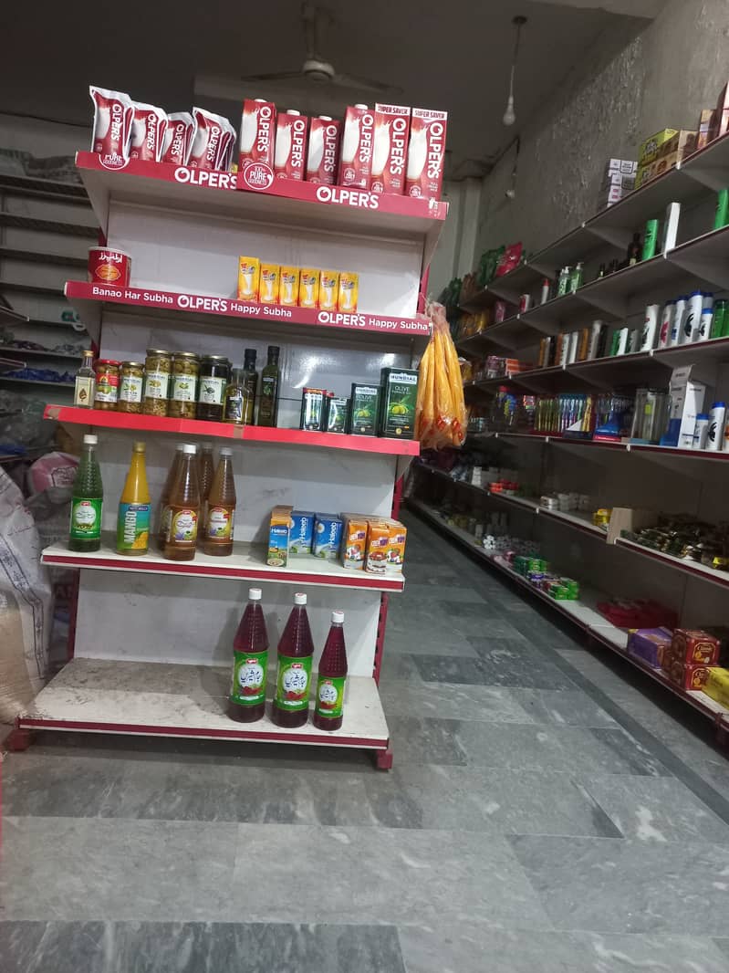 Wall Racks, Grocery Store Racks/Shelved Grocery Stores 1077434040