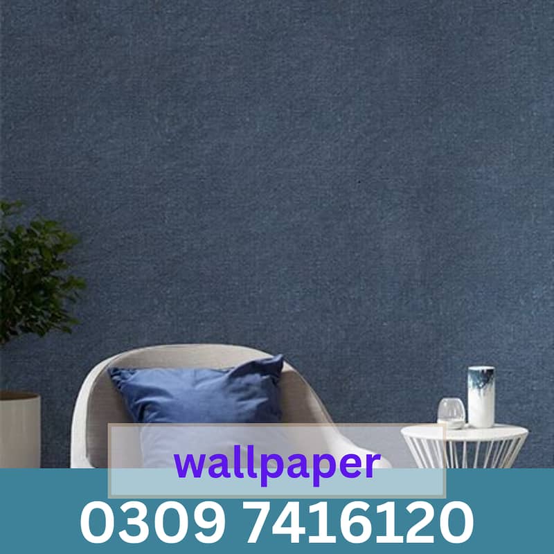 wooden floor, wallpaper , window blinds moterized blind in lahore