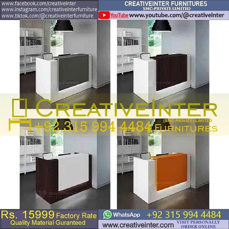 Office Reception Counter Conference Table Meeting Front Desk chair