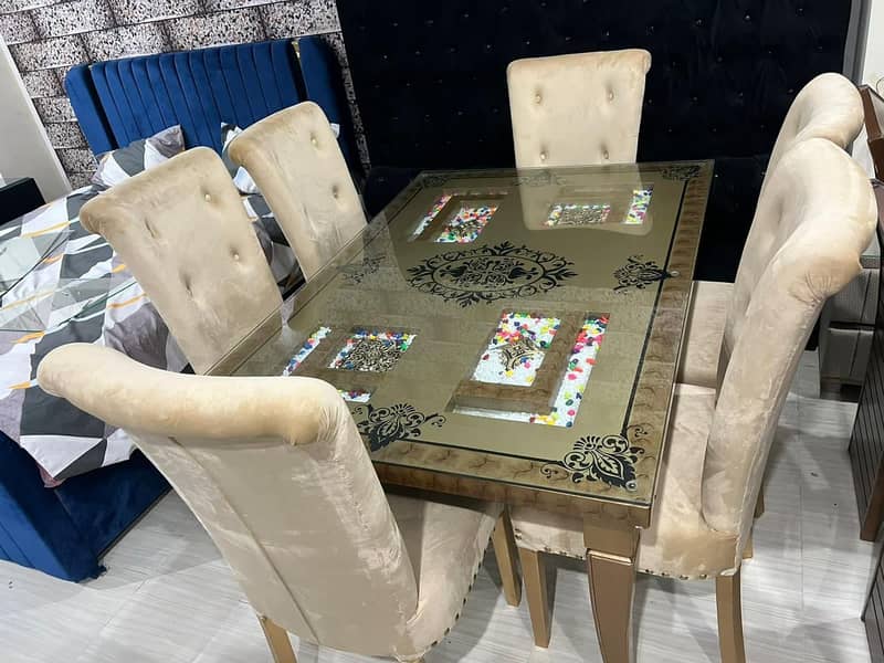 wooden dining table \ 8 chairs Dinnig table \ Dinnig table \ Dinning
