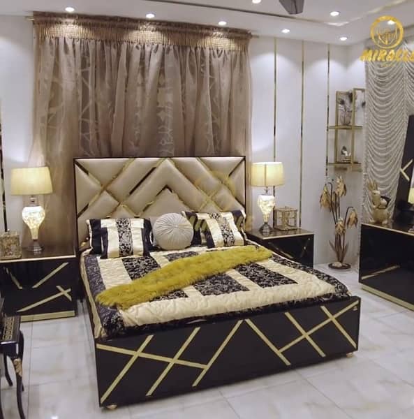 Branded Double Bed/Single Bed Side Table/Dressing/King size Bed Beds