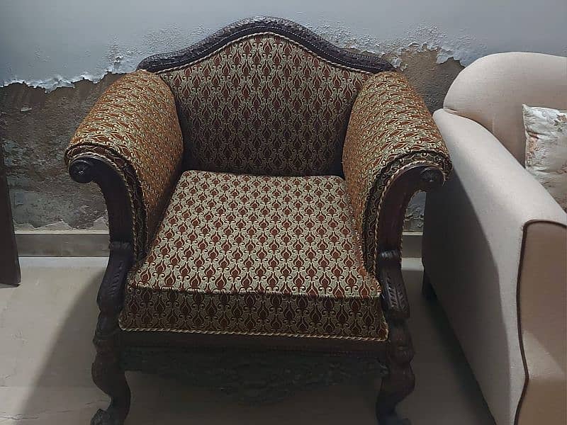 5 seater sofa set, akhrot wood Sofas 1080324142