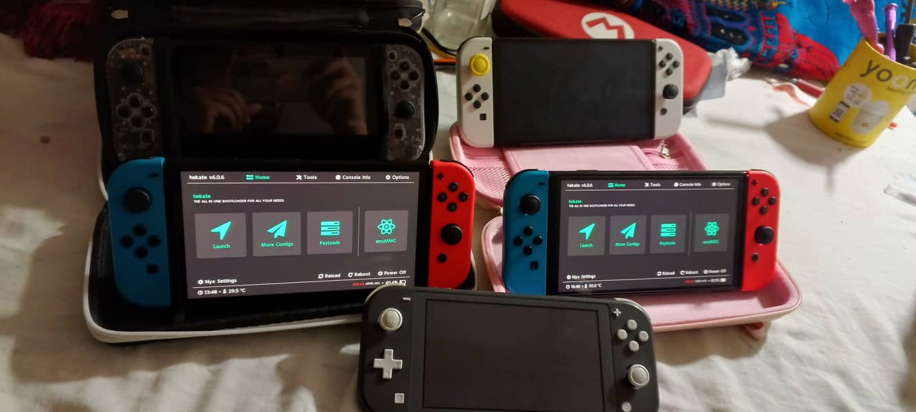 Nintendo Switch jailbreak picofly hwfly with 2 month warranty oled v2