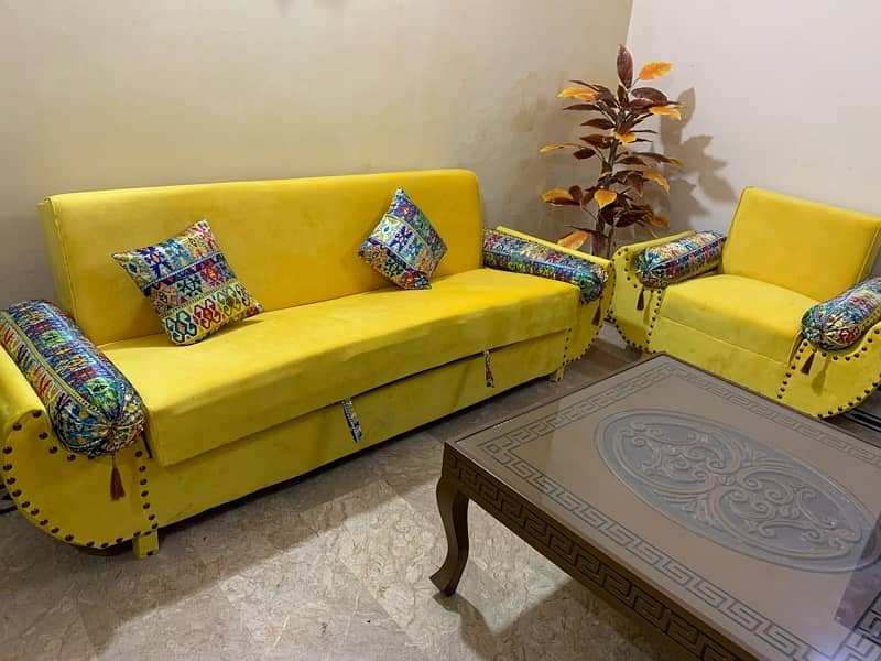 sofa cum bed (Almost New) Sofas 1080447494