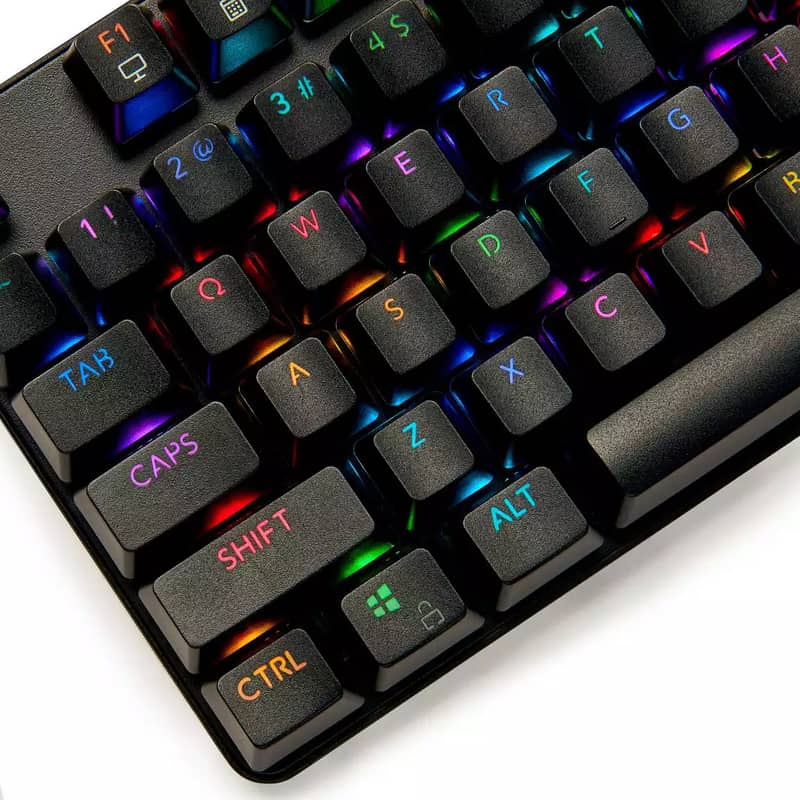 GameStop Full ARGB Gaming Mechanical Keyboard Tenkeyless 87 keys Computer Components