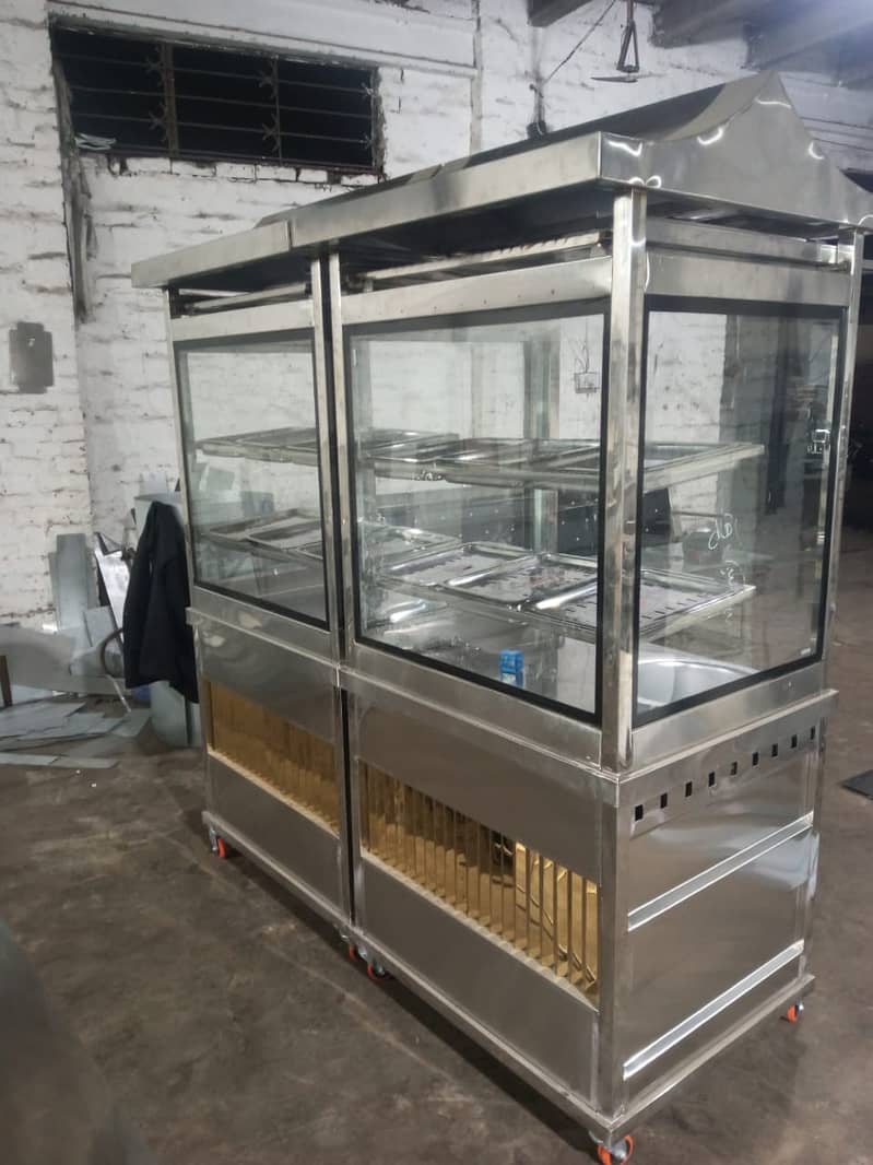 shawarma counter, burger counter, bbq counter, grill counter,Hot plate