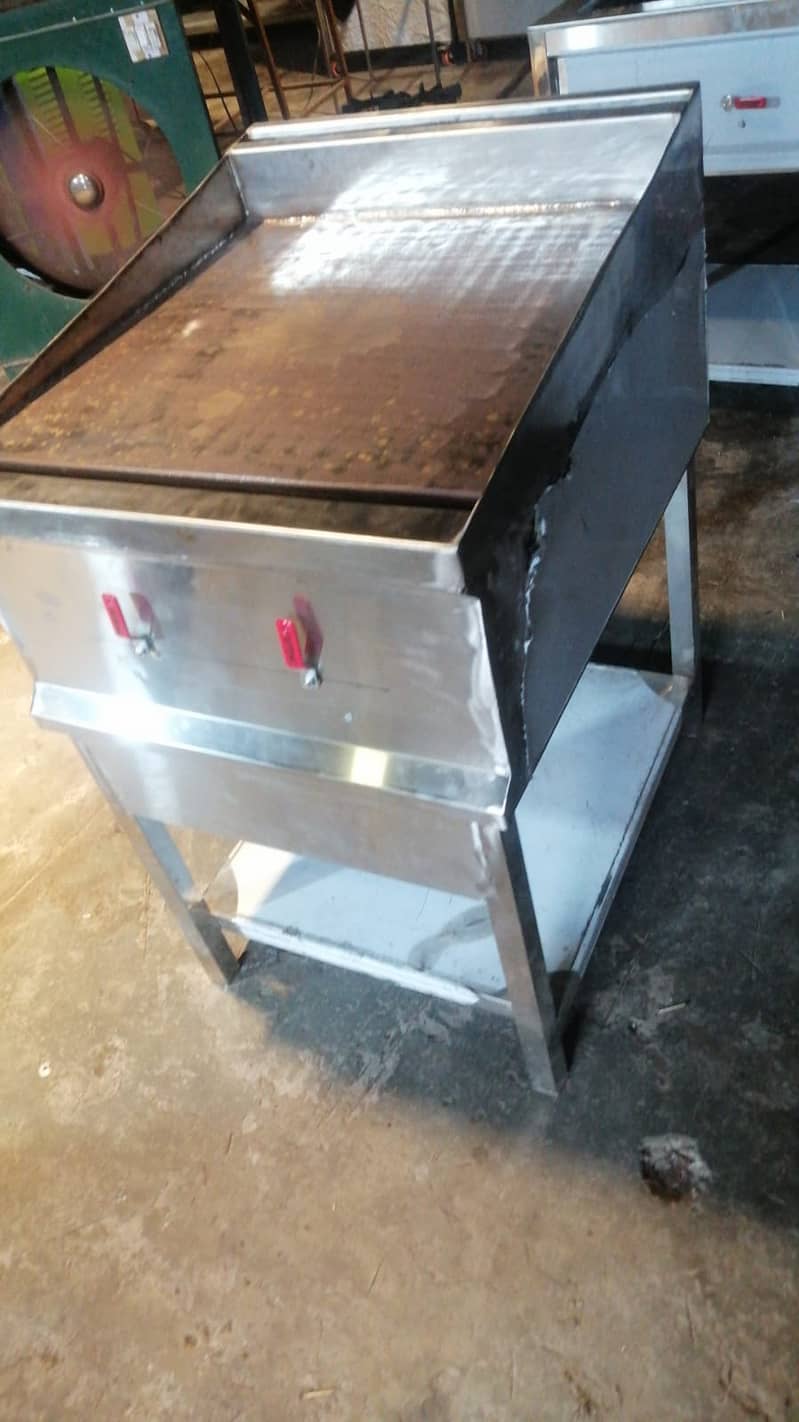 shawarma counter, burger counter, bbq counter, grill counter,Hot plate