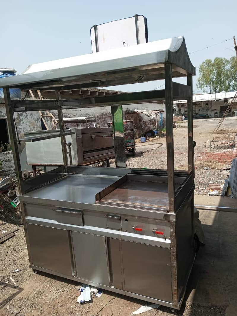 shawarma counter, burger counter, bbq counter, grill counter,Hot plate