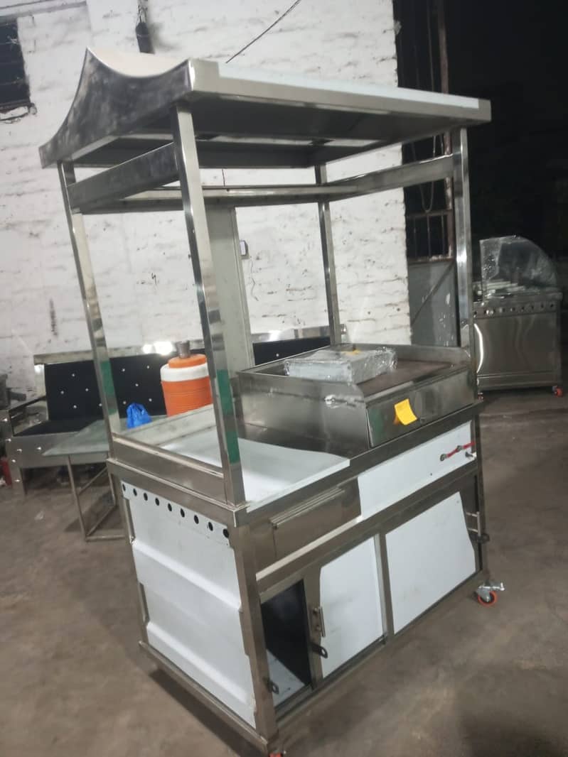 shawarma counter, burger counter, bbq counter, grill counter,Hot plate