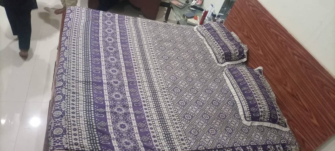 Double bed with mattress Beds 1084360674