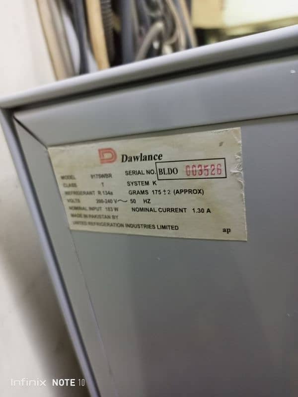 Dawlance fridge refrigerator fridge hair fridge Refrigerators