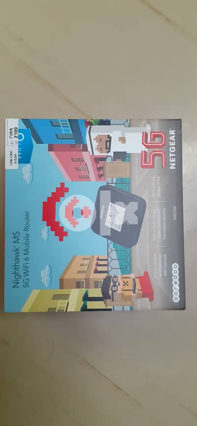 NETGEAR-MR5100 (OOREDOO) 5G WiFi ROUTER with WARRANTY - Mobile