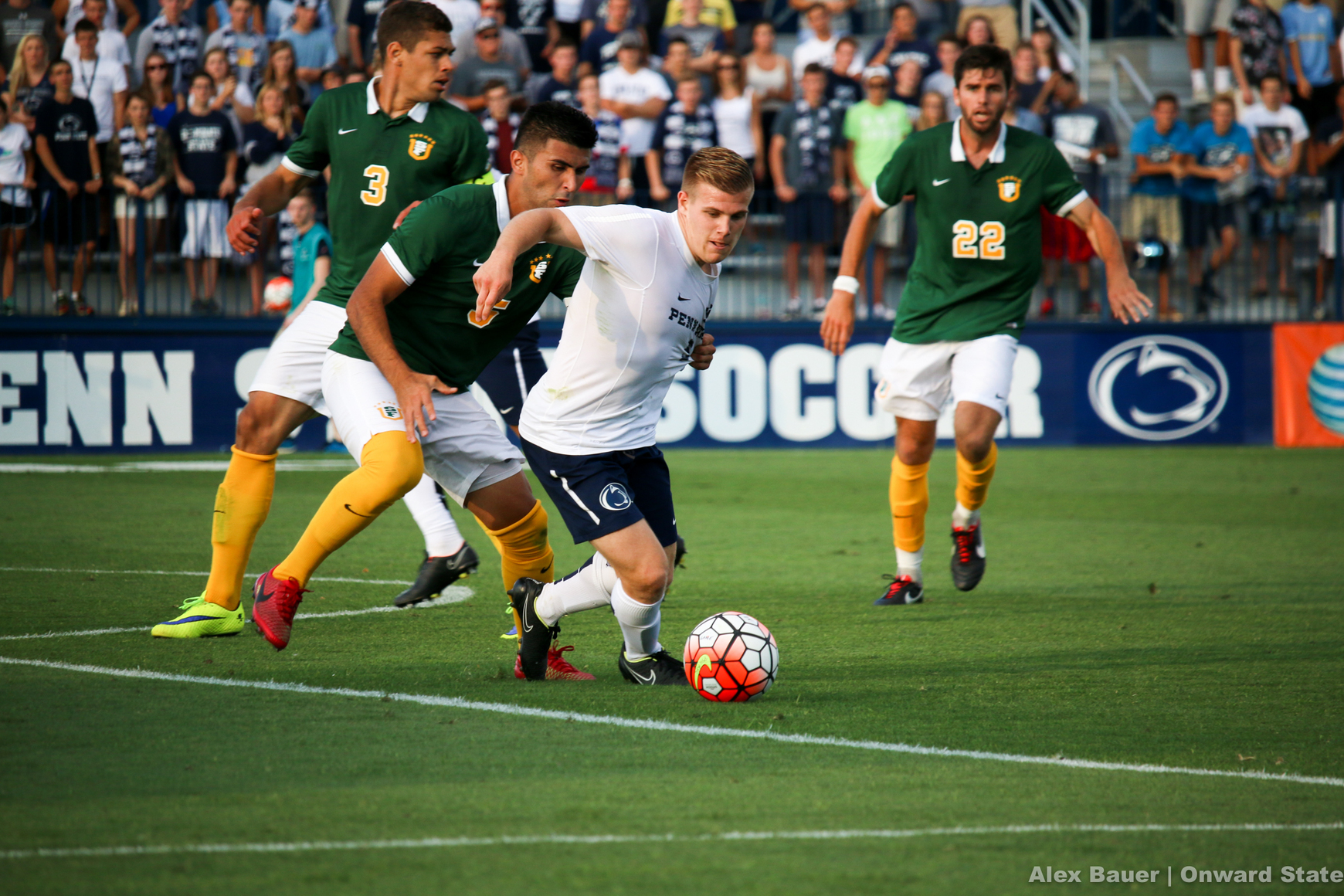 Connor Maloney Powers Men's Soccer Past UPenn