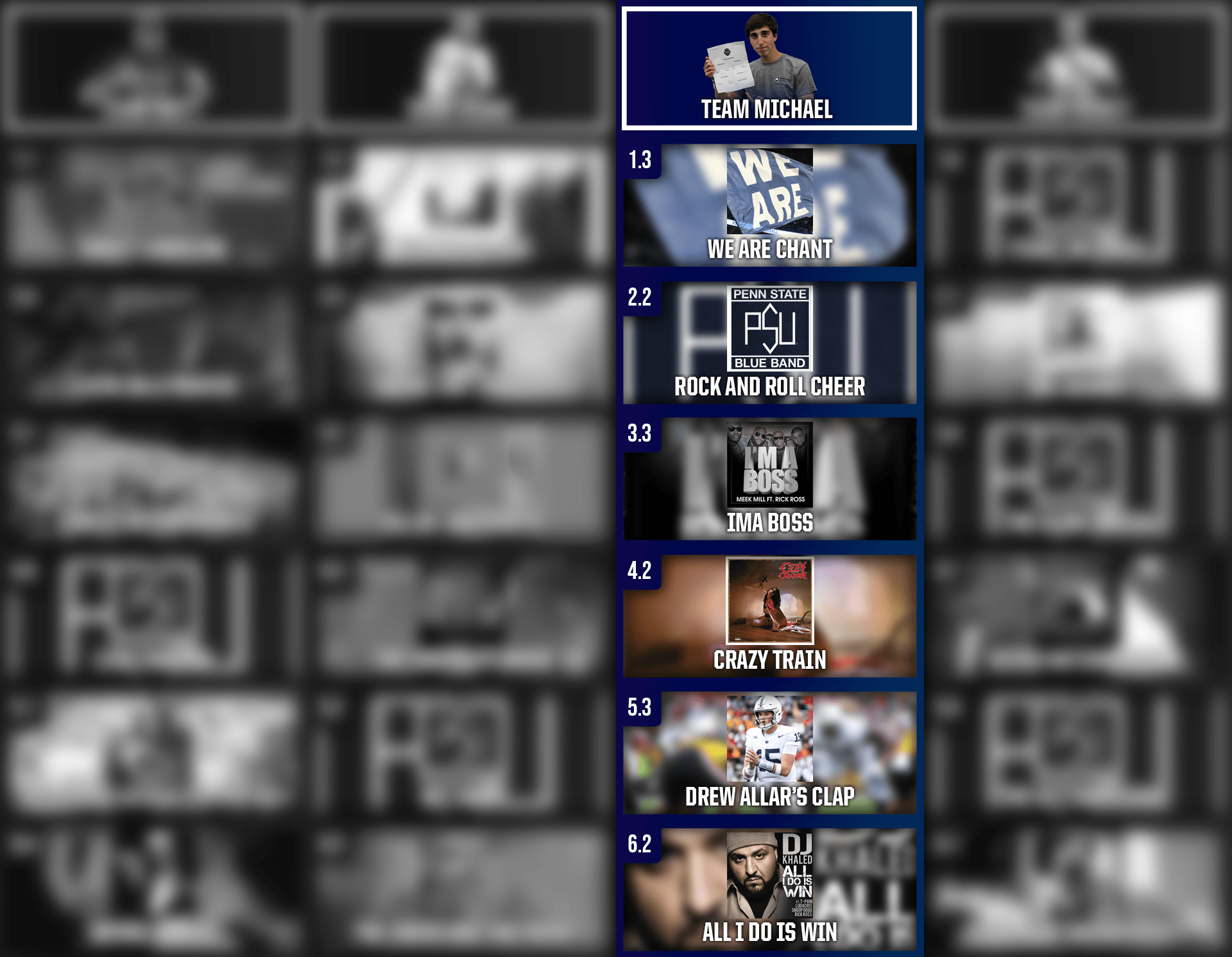 OS Drafts The Best Songs & Sounds Of Gameday In Beaver Stadium