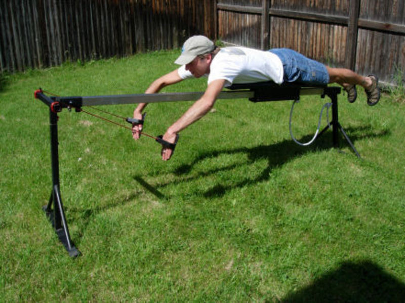 12 dry land swimming machines