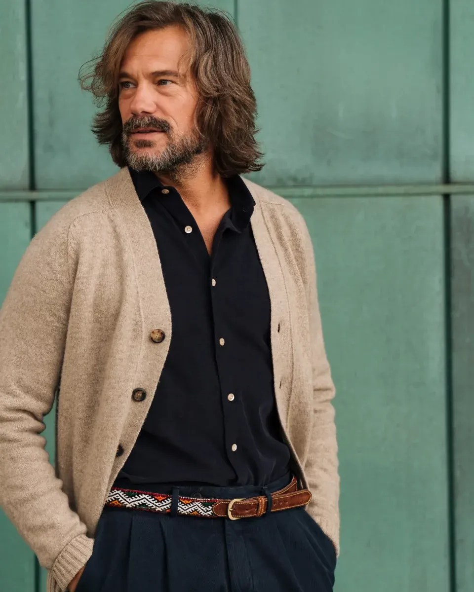 Mastering men's cardigan outfits Autumn/winter style guide OPUMO