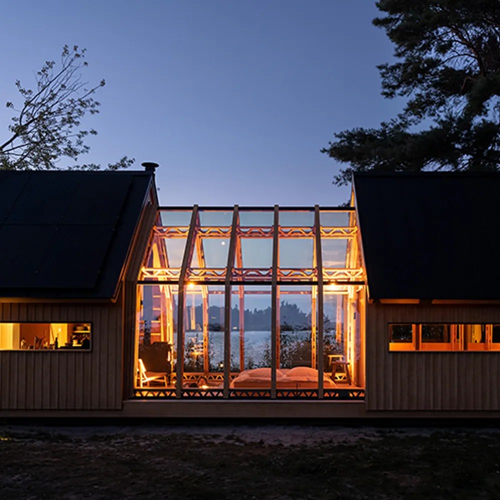 Build your own glass cabin Cabin Anna by Caspar Schols OPUMO Magazine