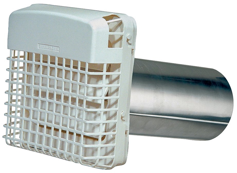 Progard Professional Exhaust Dryer Vent Hood With Pest Guard, Polypropylene